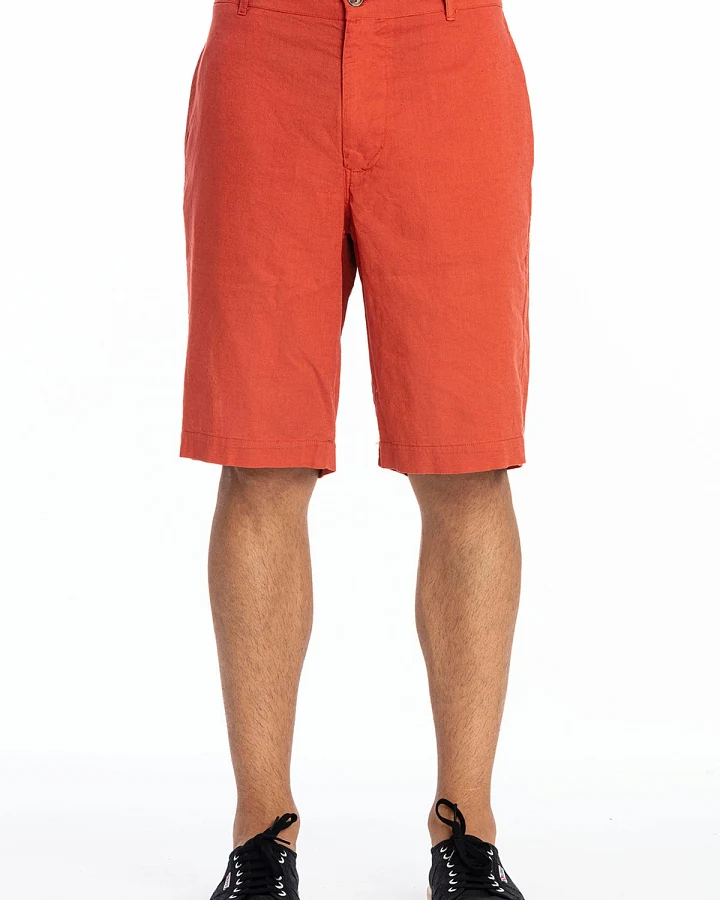 RAVENS VIEW IBIZA Herren vegan Shorts Kyros Terracotta Orange