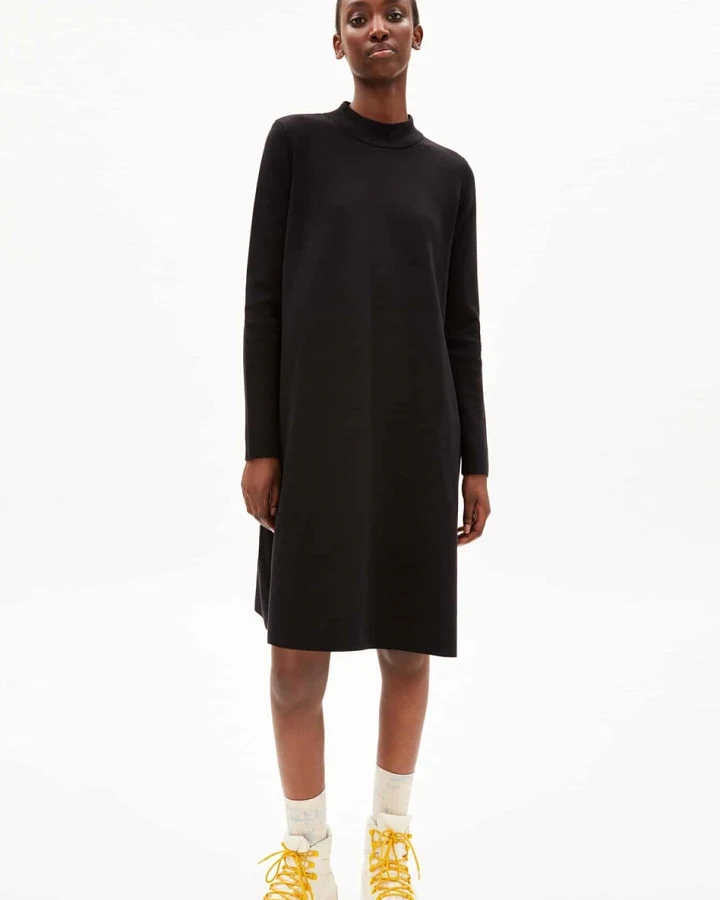ARMEDANGELS Damen vegan Kleid Friadaa Schwarz