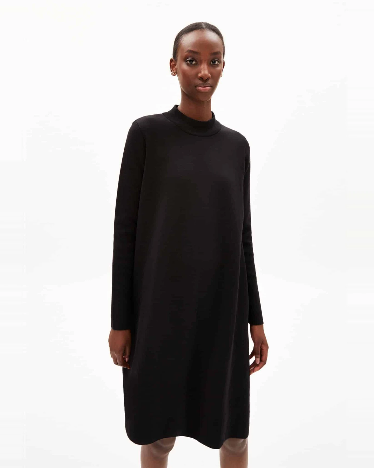 ARMEDANGELS Damen vegan Kleid Friadaa Schwarz – Ansicht 2
