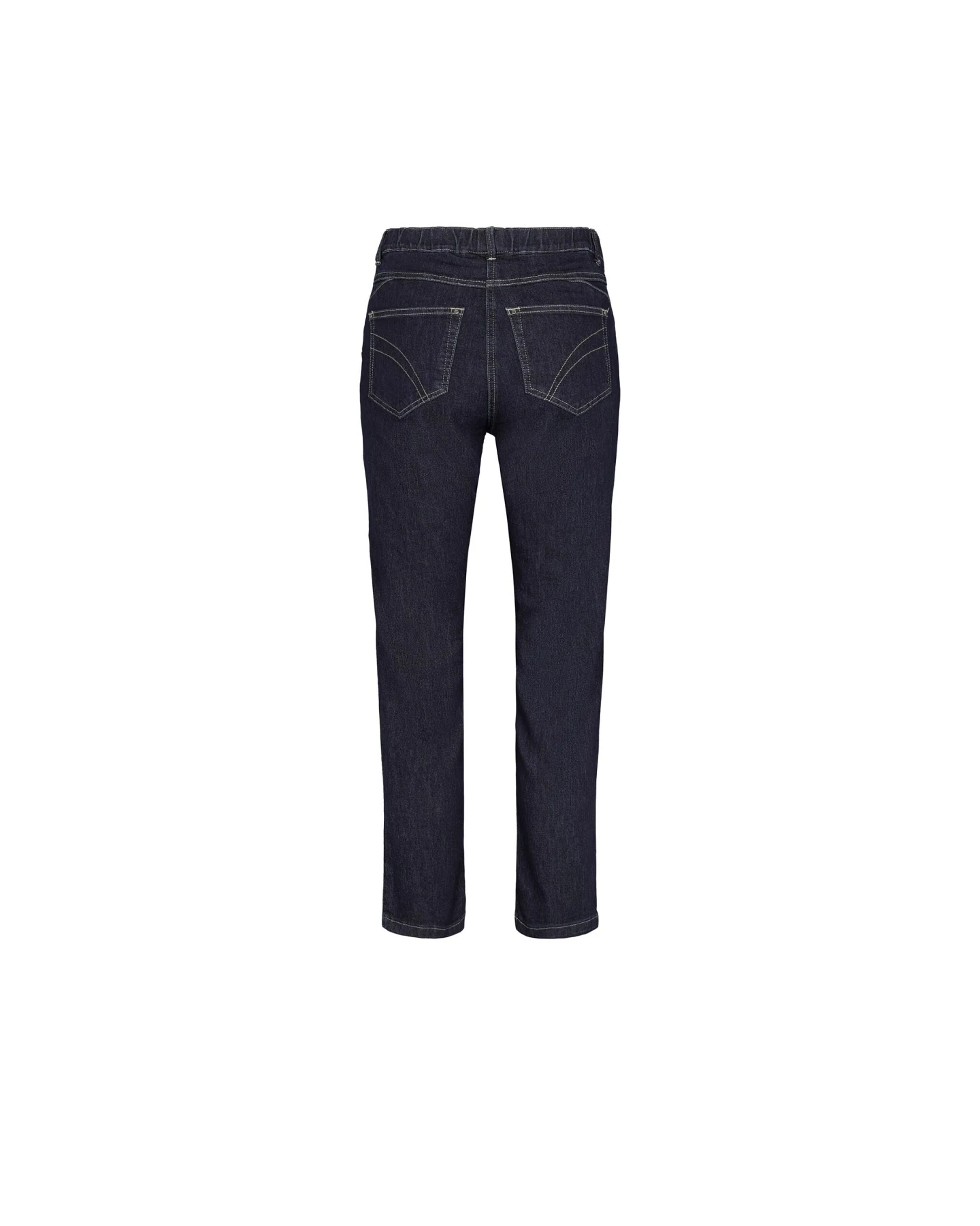 LAURIE Damen vegan Hose Hannah Regular Xsl Dunkelblau Denim – Ansicht 2