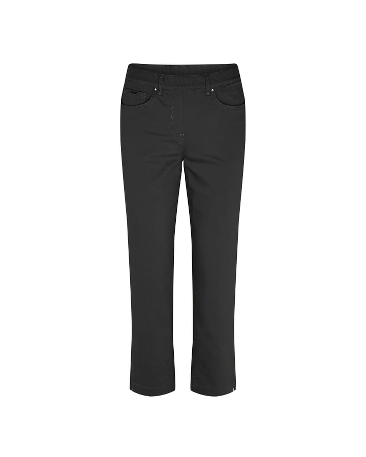 LAURIE Damen vegan Hose Hannah Regular Xsl Schwarz