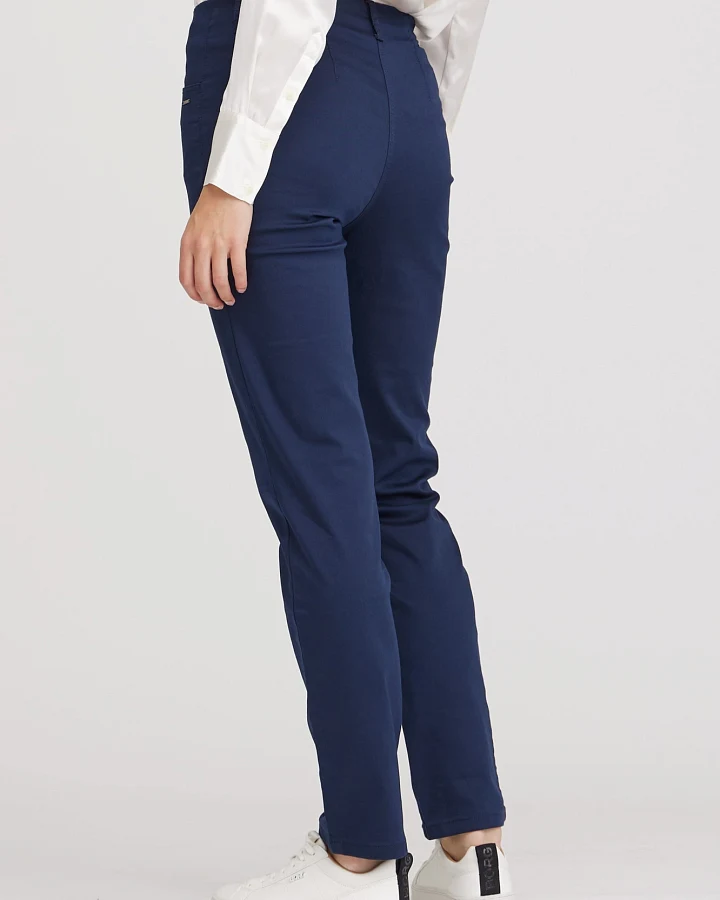LAURIE Damen vegan Hose Kelly Regular Ml Marineblau