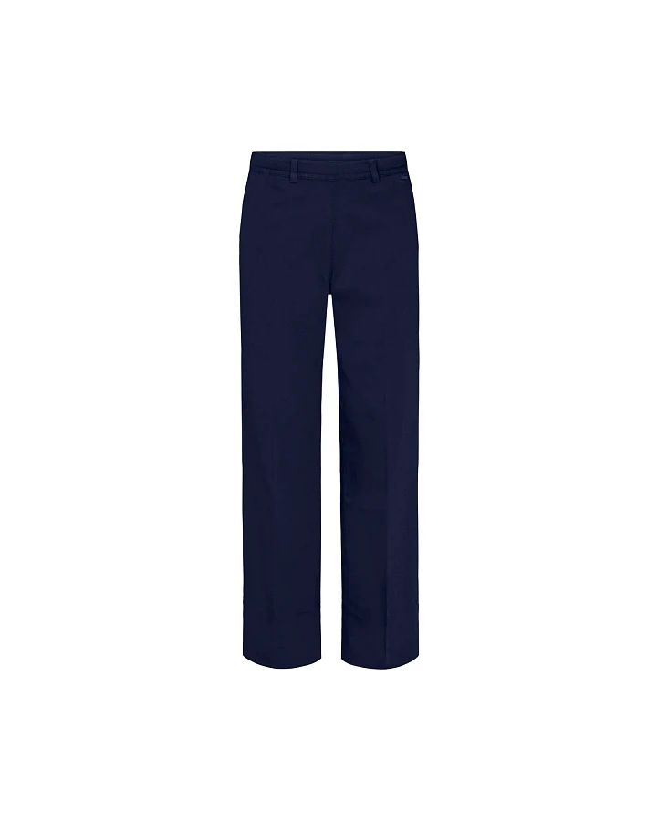 LAURIE Damen vegan Hose Phoebe Loose Ml Marineblau