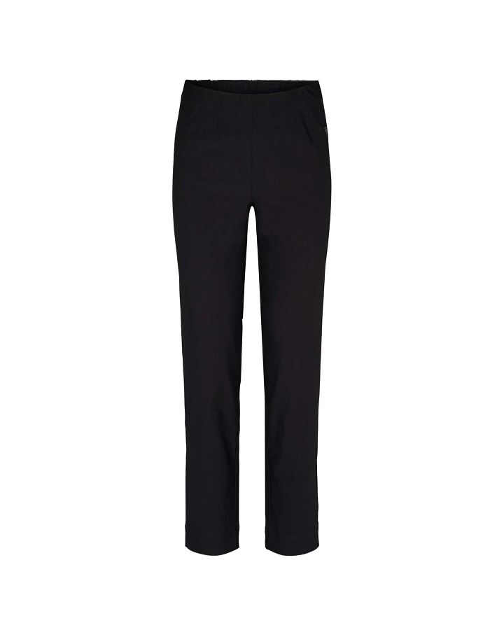 LAURIE Damen vegan Hose Betty Regular Sl Schwarz
