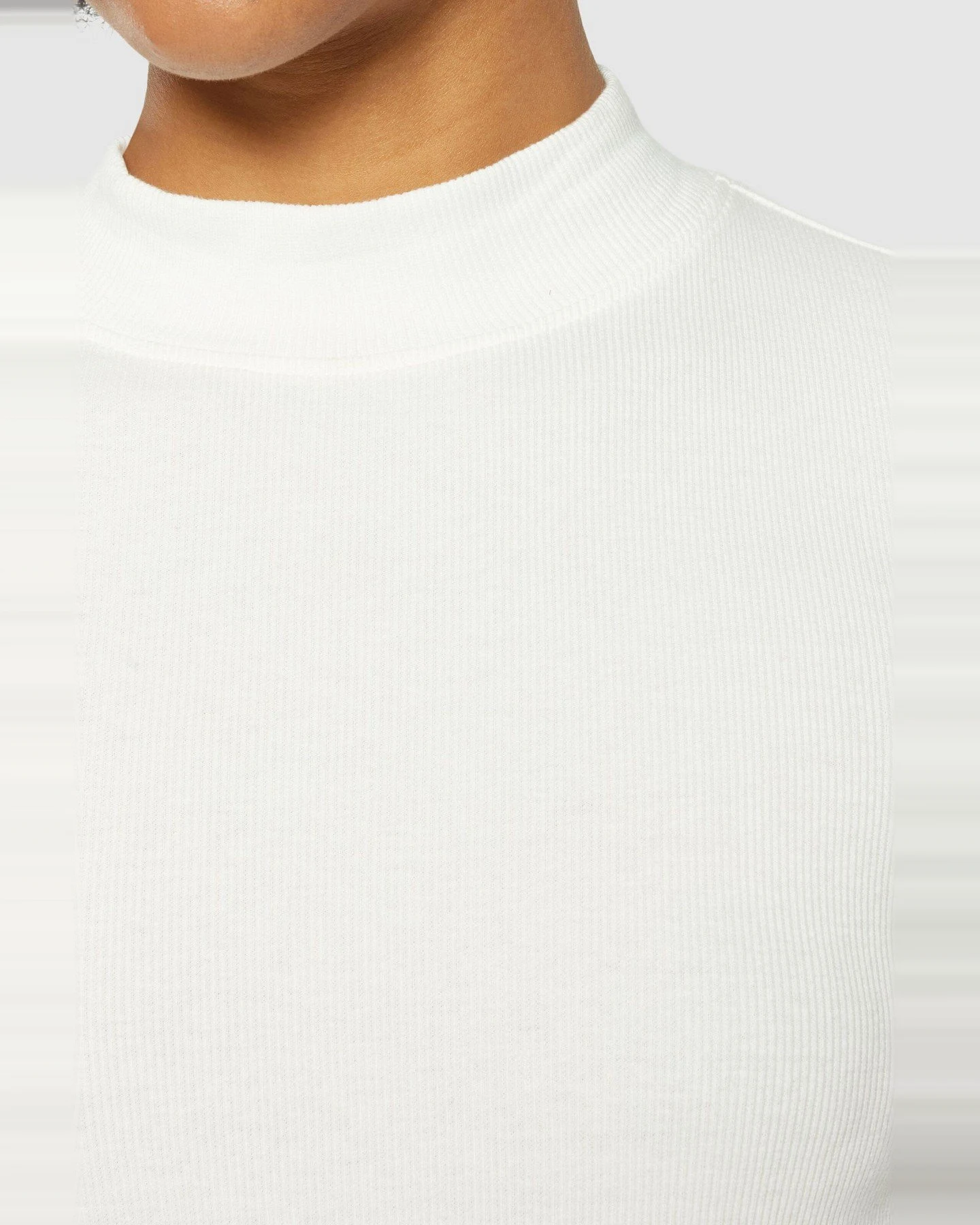 Longsleeve Rib High Neck Rib – Ansicht 4
