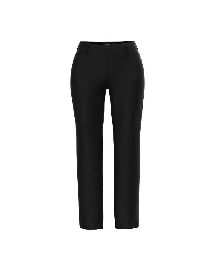 LAURIE Damen vegan Hose Kelly Regular Ml Schwarz