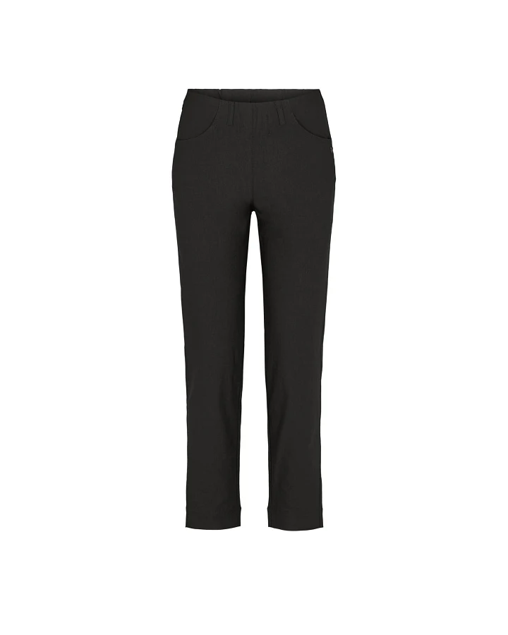 LAURIE Damen vegan Hose Kelly Regular Sl Schwarz