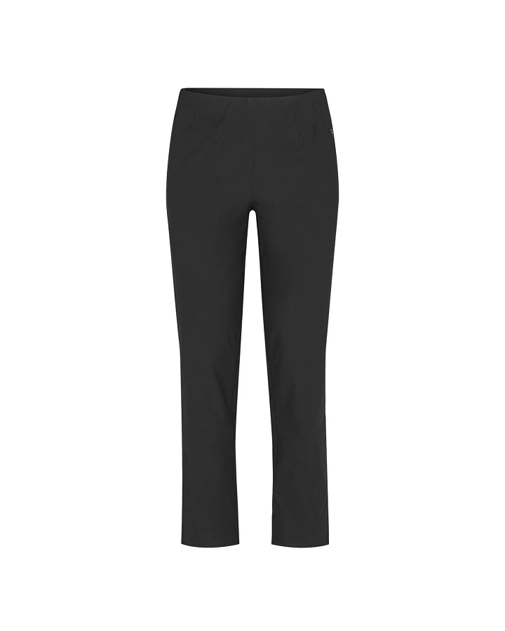LAURIE Damen vegan Hose Betty Regular Ml Schwarz