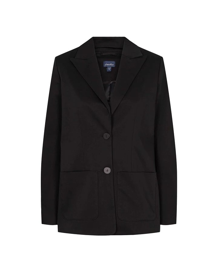 LAURIE Damen vegan Blazer Britt 76cm Schwarz