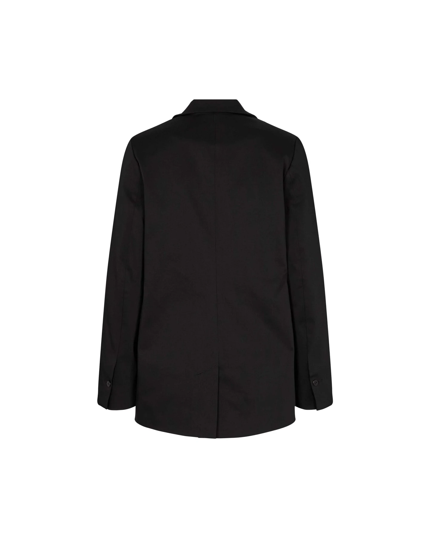 LAURIE Damen vegan Blazer Britt 76cm Schwarz – Ansicht 2