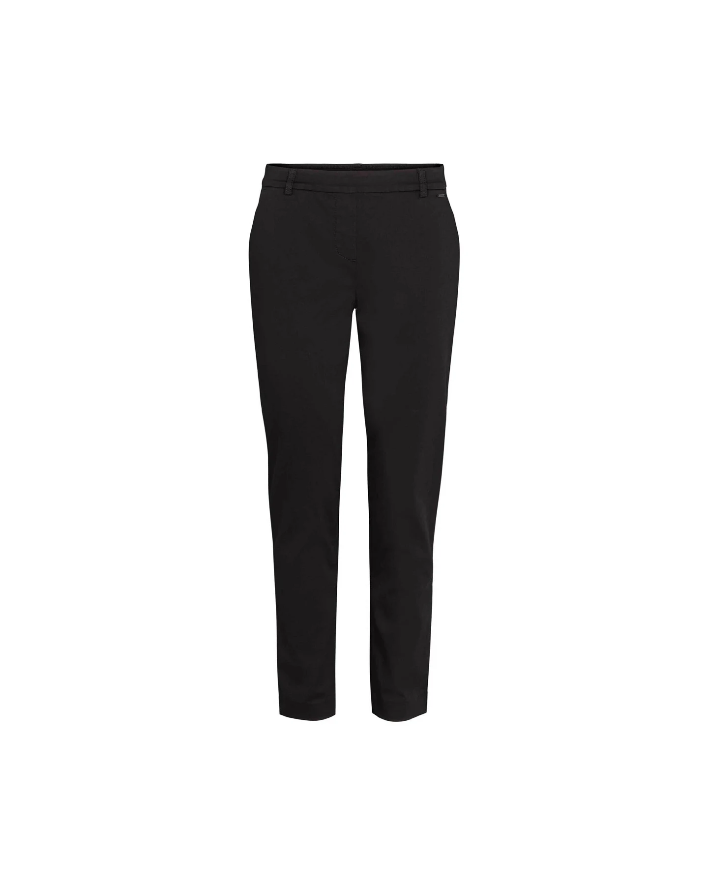 LAURIE Damen vegan Hose Fanny Slim Sl Schwarz – Ansicht 2