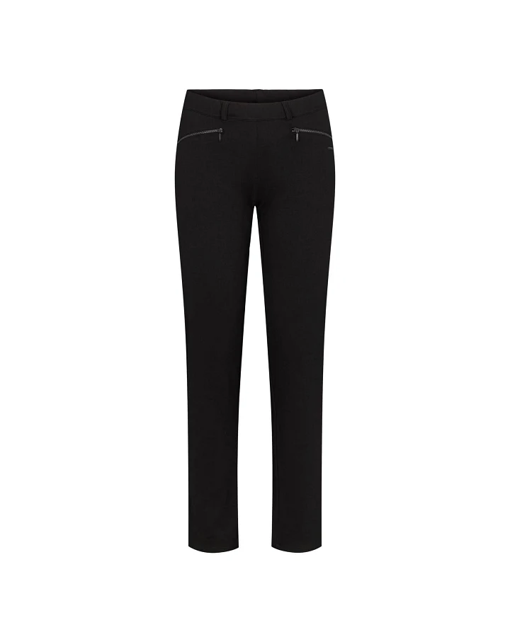 LAURIE Damen vegan Hose Rylie Regular Sl Schwarz