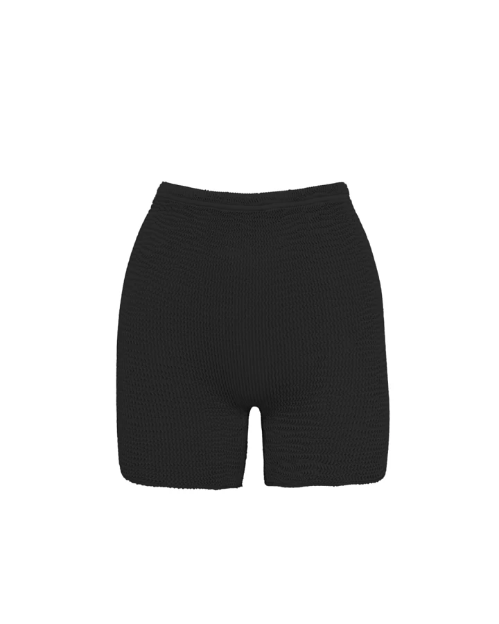 CALAMOON Damen vegan Shorts Schwarz
