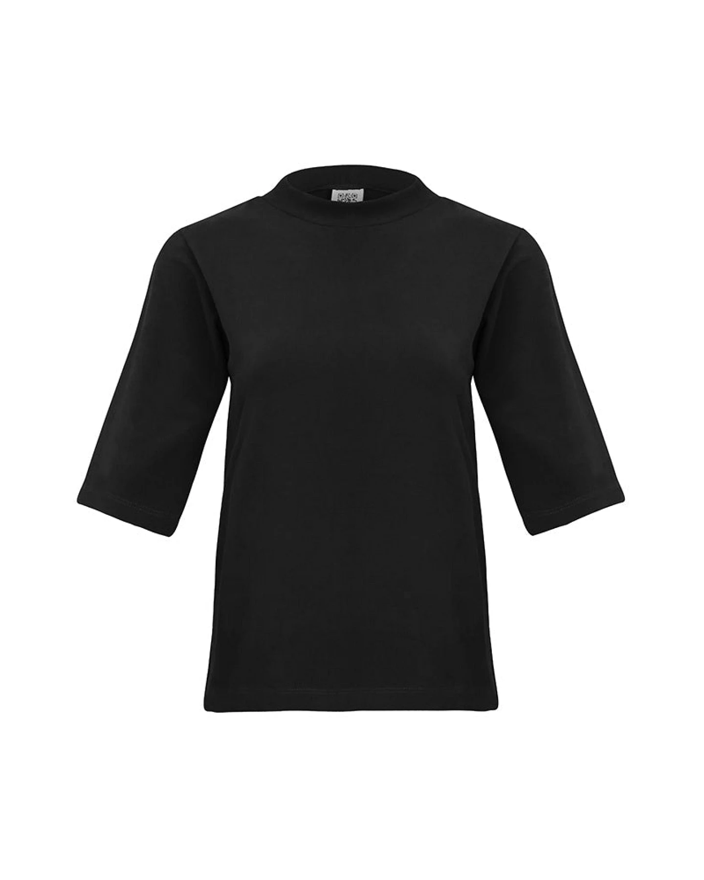 JAN 'N JUNE Damen vegan Nina Shirt Schwarz – Ansicht 2