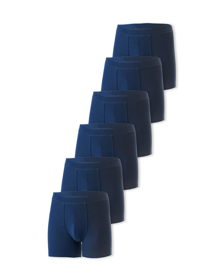 ORGANICATION Herren vegan Bowenn Boxer Trunk Aus Bio-Baumwolle Und Tencel™ Modal Im 6er-Pack
