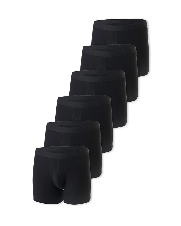 ORGANICATION Herren vegan Brunno Boxer Brief Aus Bio-Baumwolle Und Tencel™ Modal Im 6er-Pack