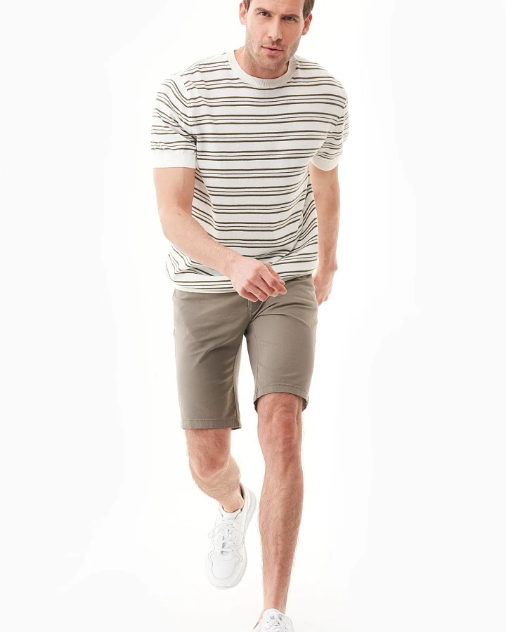 ORGANICATION Herren vegan Regular-Fit Shorts Aus Bio-Baumwolle