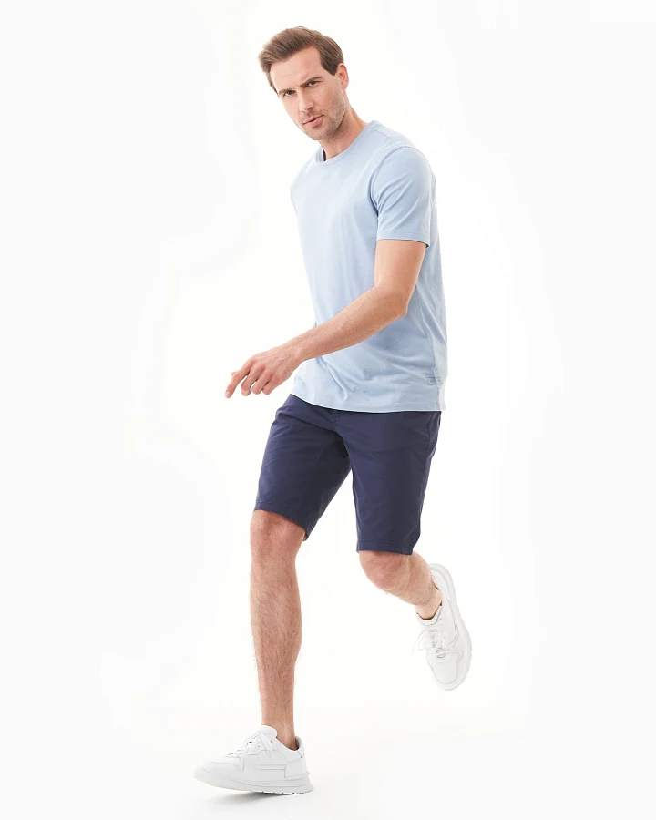 ORGANICATION Herren vegan Slim-Fit Chino-Shorts Aus Bio-Baumwolle
