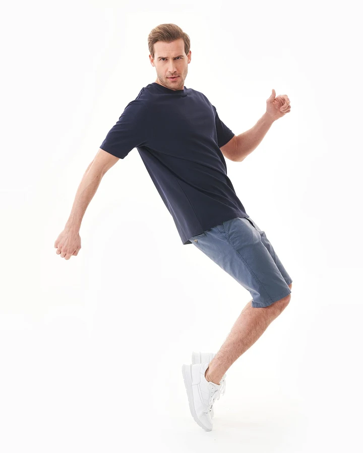 ORGANICATION Herren vegan Slim-Fit Chino-Shorts Aus Bio-Baumwolle