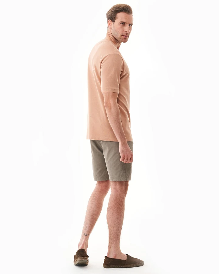 ORGANICATION Herren vegan Slim-Fit Chino-Shorts Aus Bio-Baumwolle