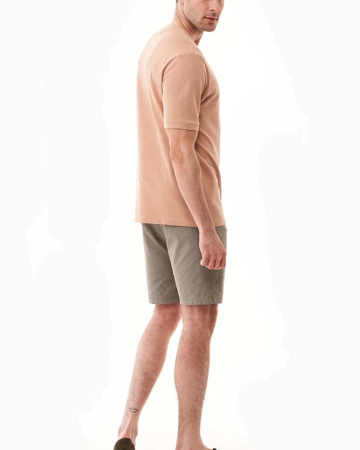 ORGANICATION Herren vegan Slim-Fit Chino-Shorts Aus Bio-Baumwolle