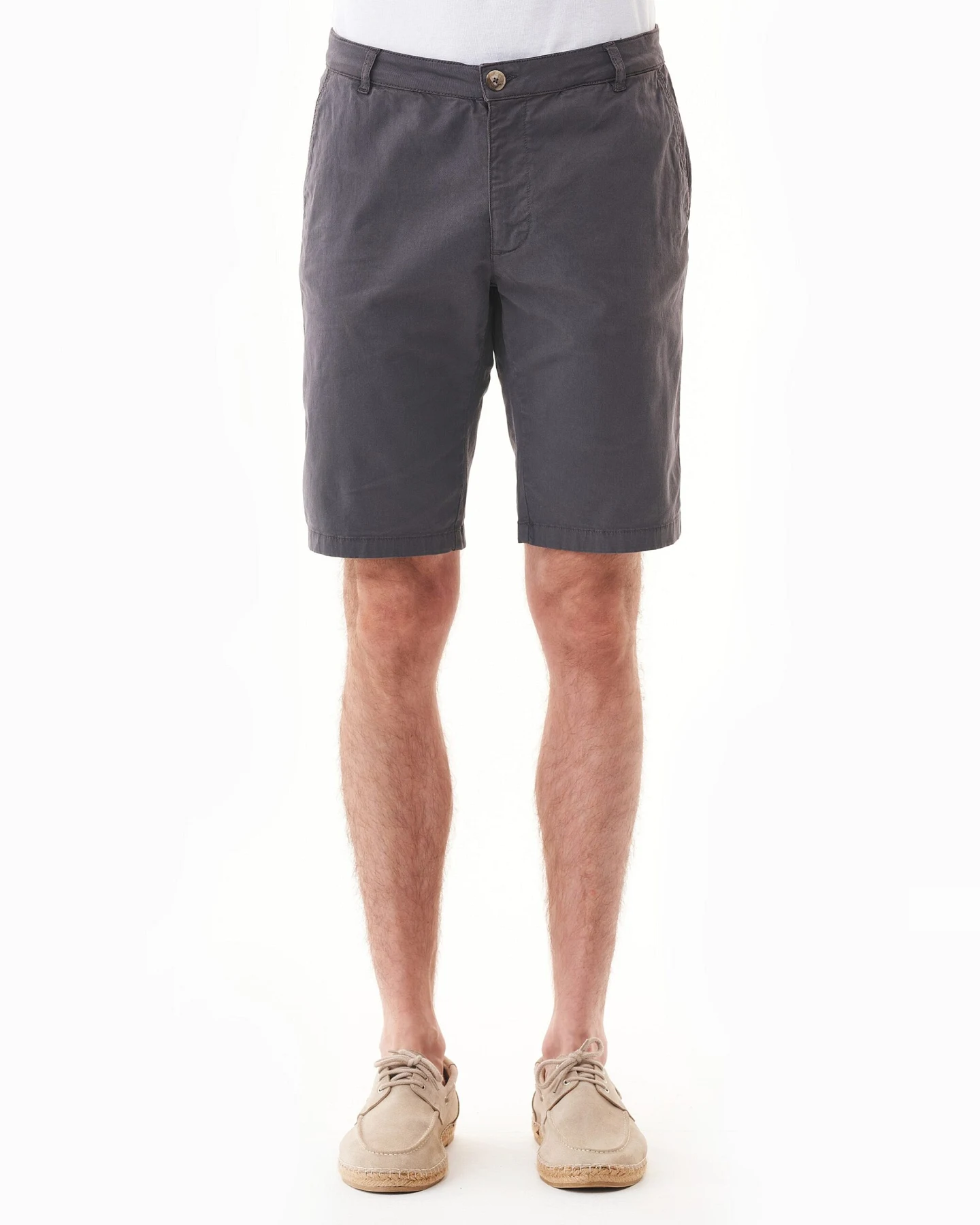 ORGANICATION Herren vegan Slim-Fit Chino-Shorts Aus Bio-Baumwolle – Ansicht 2