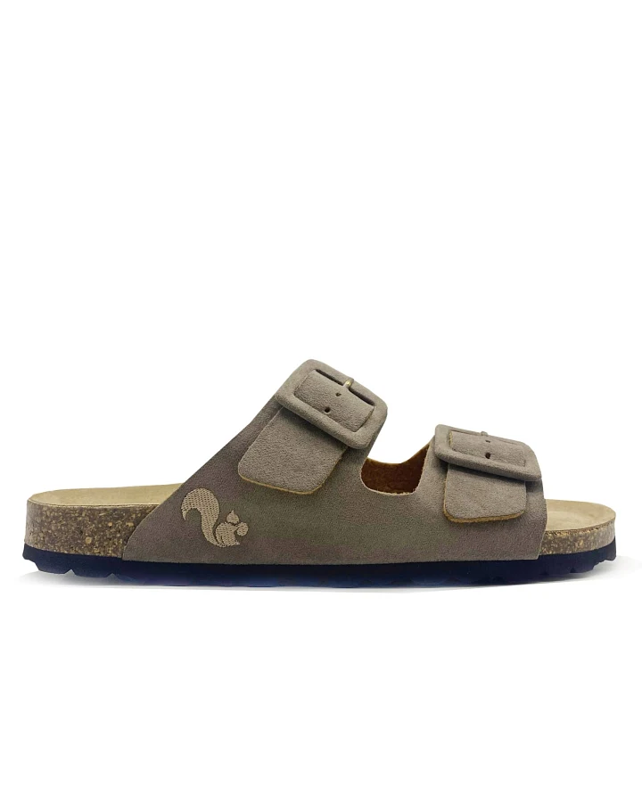 thies Damen vegan Sandalen Eco Bio Covered Truffle
