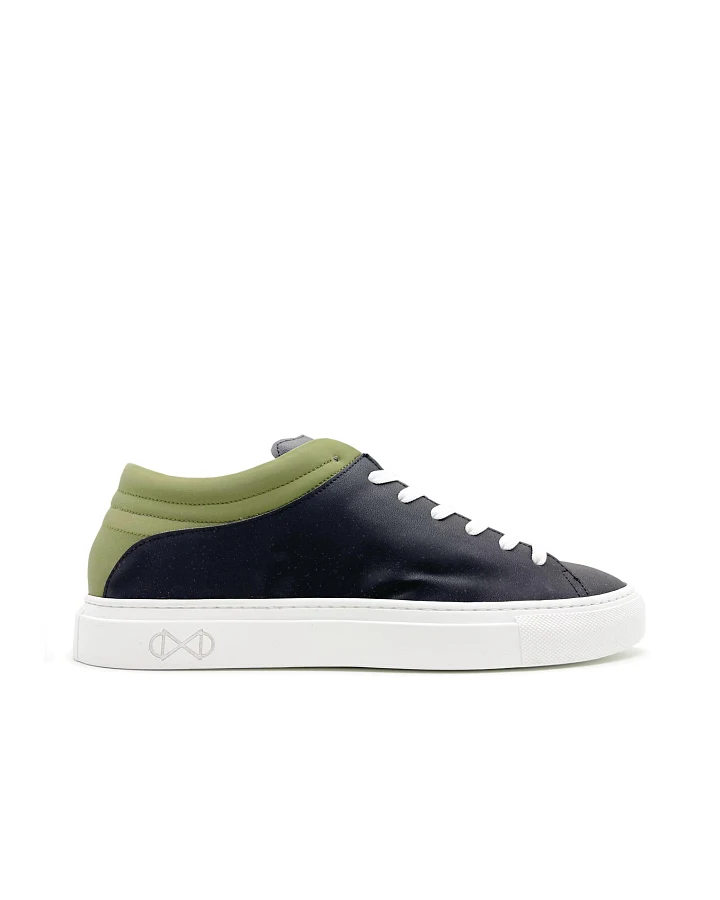 nat-2 Herren vegan Sneaker Sleek Low Fruit Black Cactus