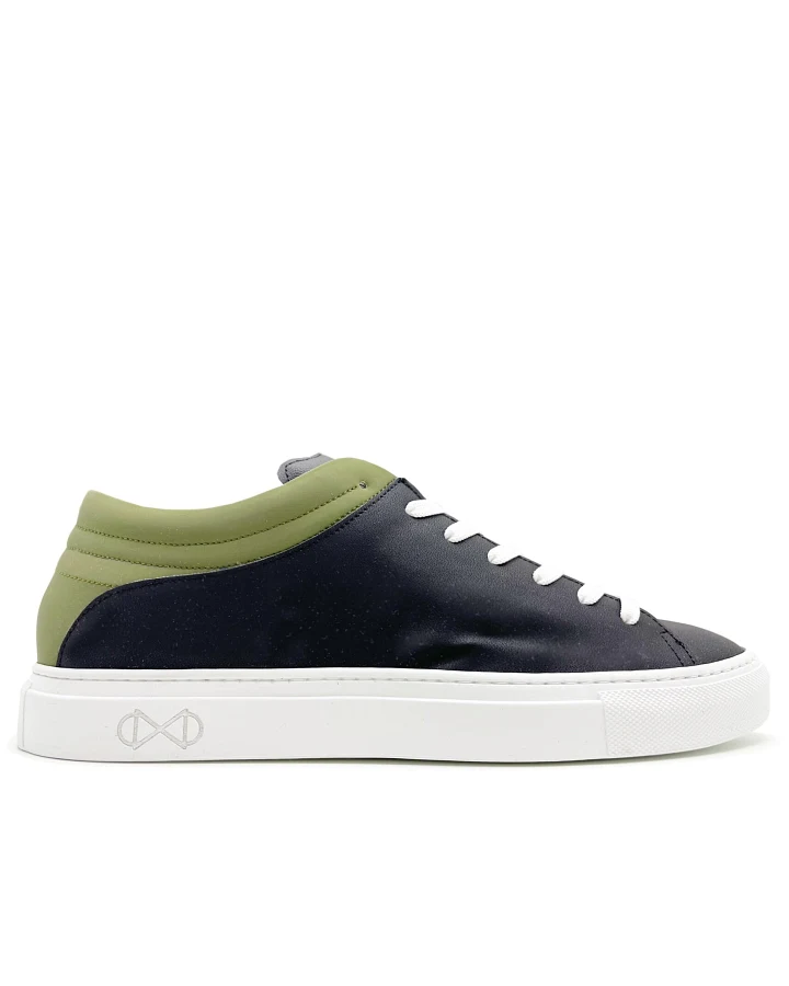 nat-2 Herren vegan Sneaker Sleek Low Fruit Black Cactus