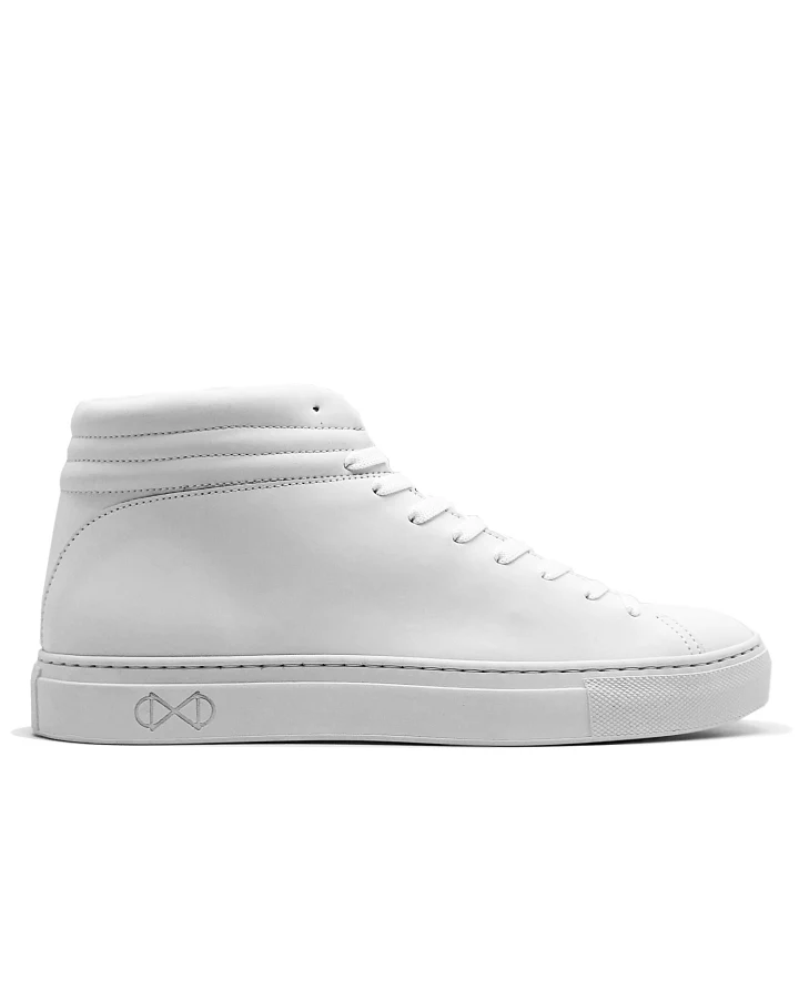 nat-2 Herren vegan Sneaker Sleek Weiß & Reflektierend