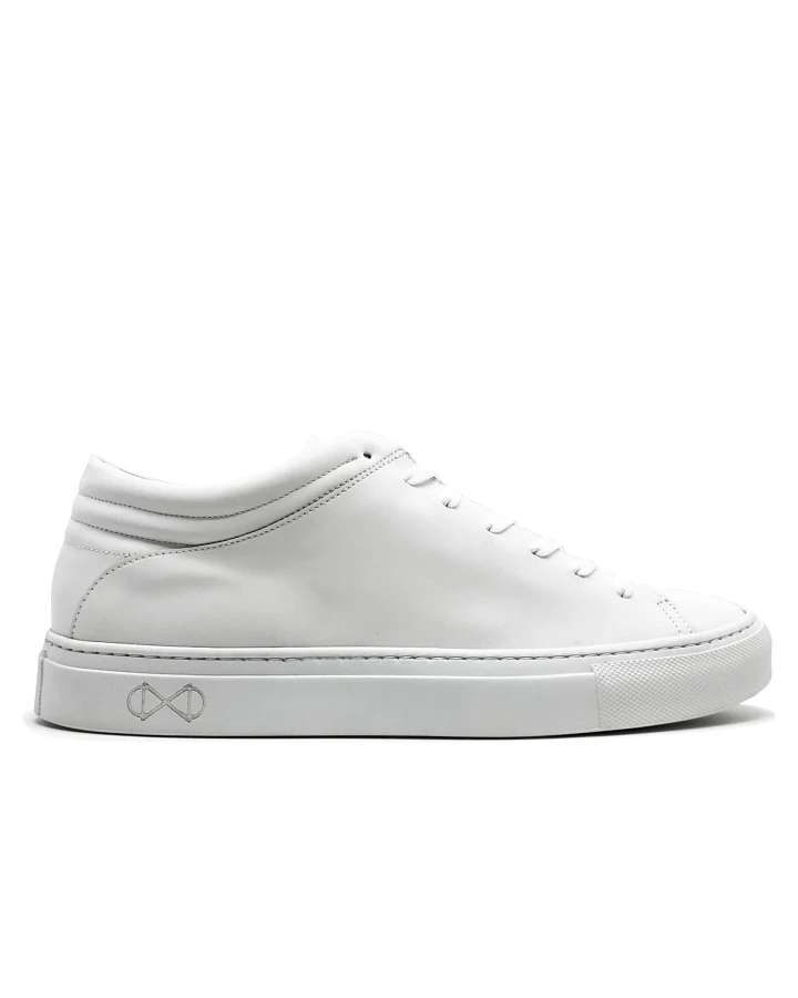 nat-2 Herren vegan Sneaker Sleek Low Weiß Reflektierend