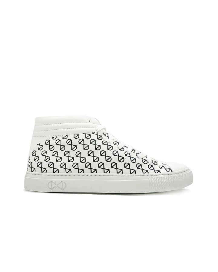 nat-2 Herren vegan Sneaker Sleek Kühlschrank Weiß