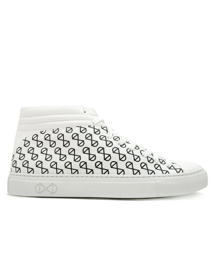 nat-2 Herren vegan Sneaker Sleek Kühlschrank Weiß