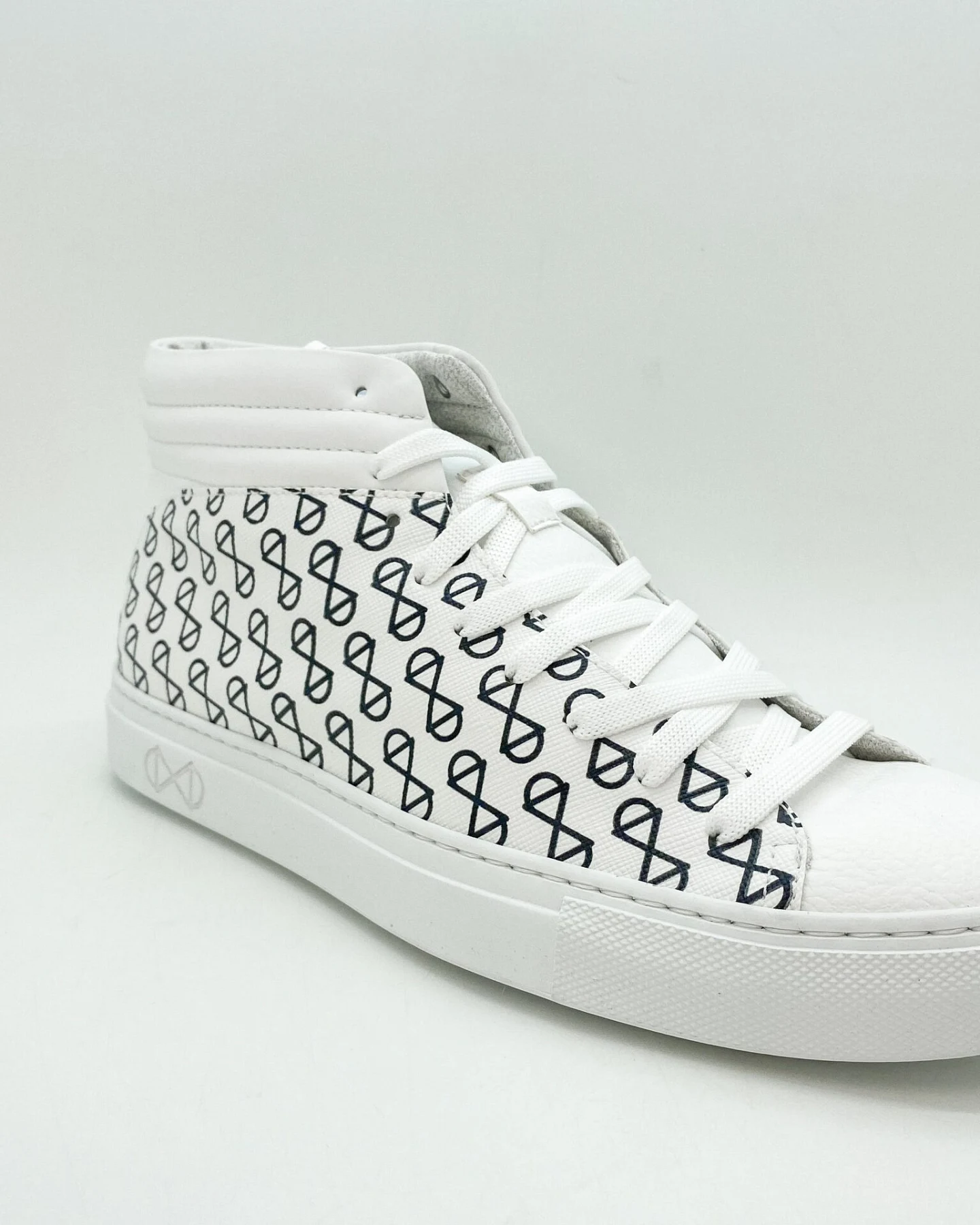 nat-2 Herren vegan Sneaker Sleek Kühlschrank Weiß – Ansicht 2