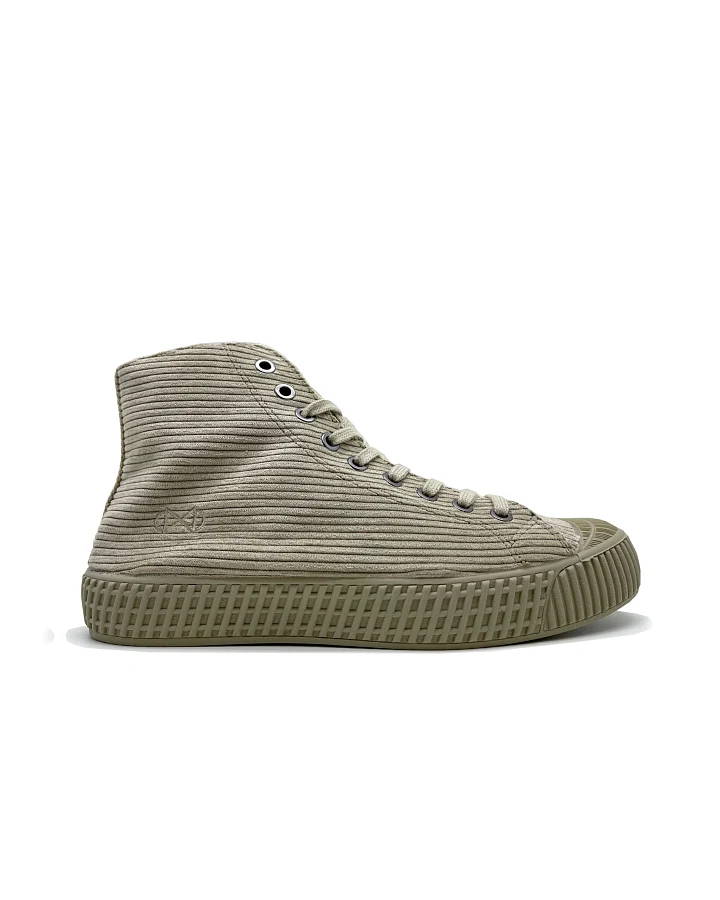 nat-2 Herren vegan Sneaker Cord Stein