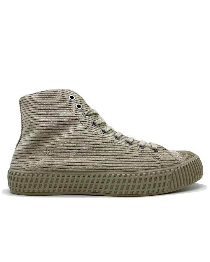 nat-2 Herren vegan Sneaker Cord Stein