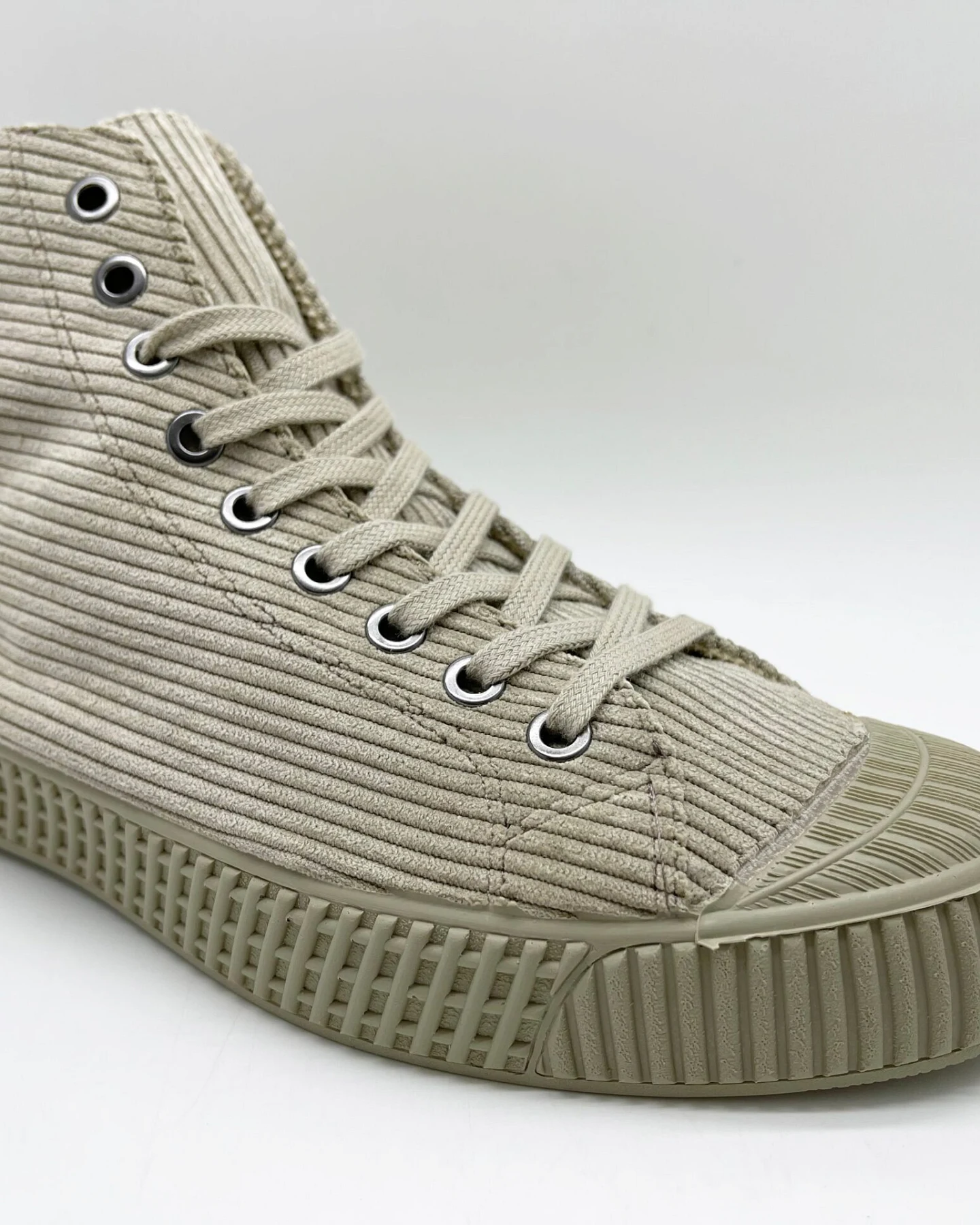 nat-2 Herren vegan Sneaker Cord Stein – Ansicht 2