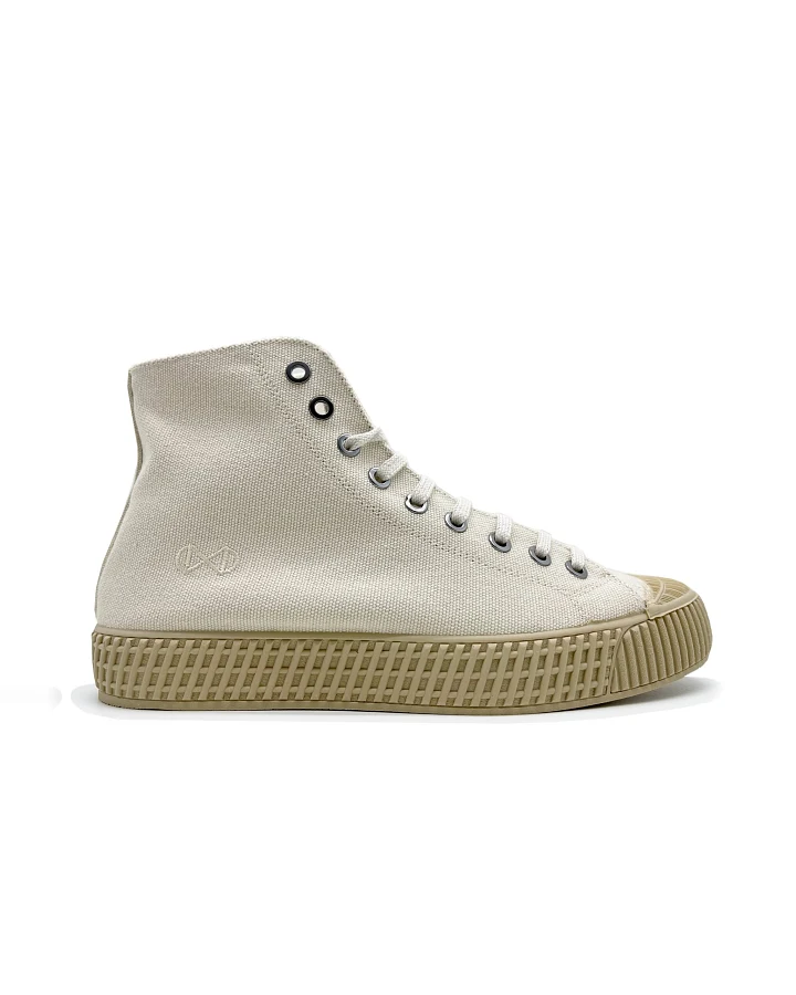 nat-2 Herren vegan Sneaker Mono Sahara Beige