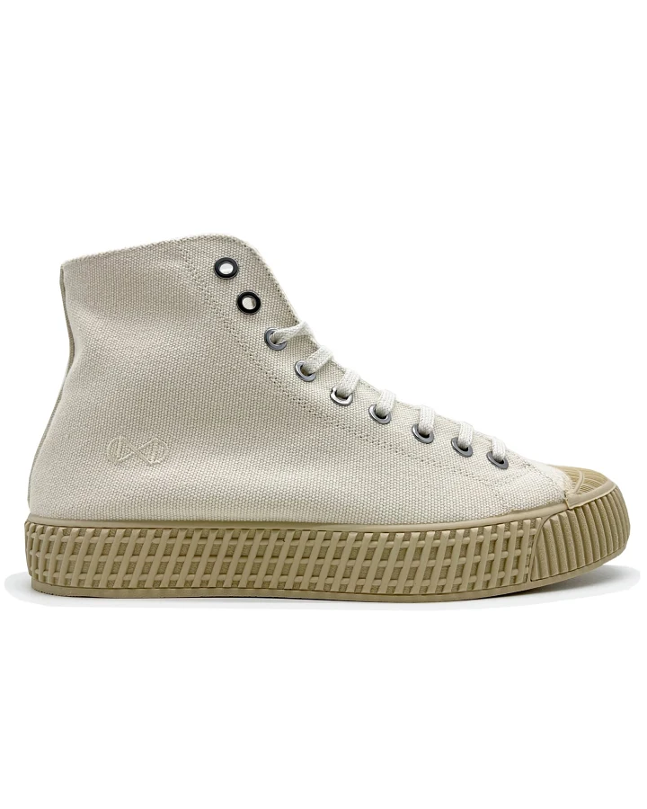 nat-2 Herren vegan Sneaker Mono Sahara Beige