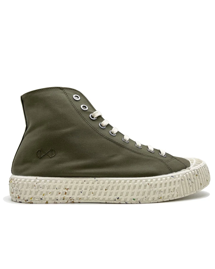 nat-2 Herren vegan Sneaker Mono Eta Wasserdicht Moosgrün
