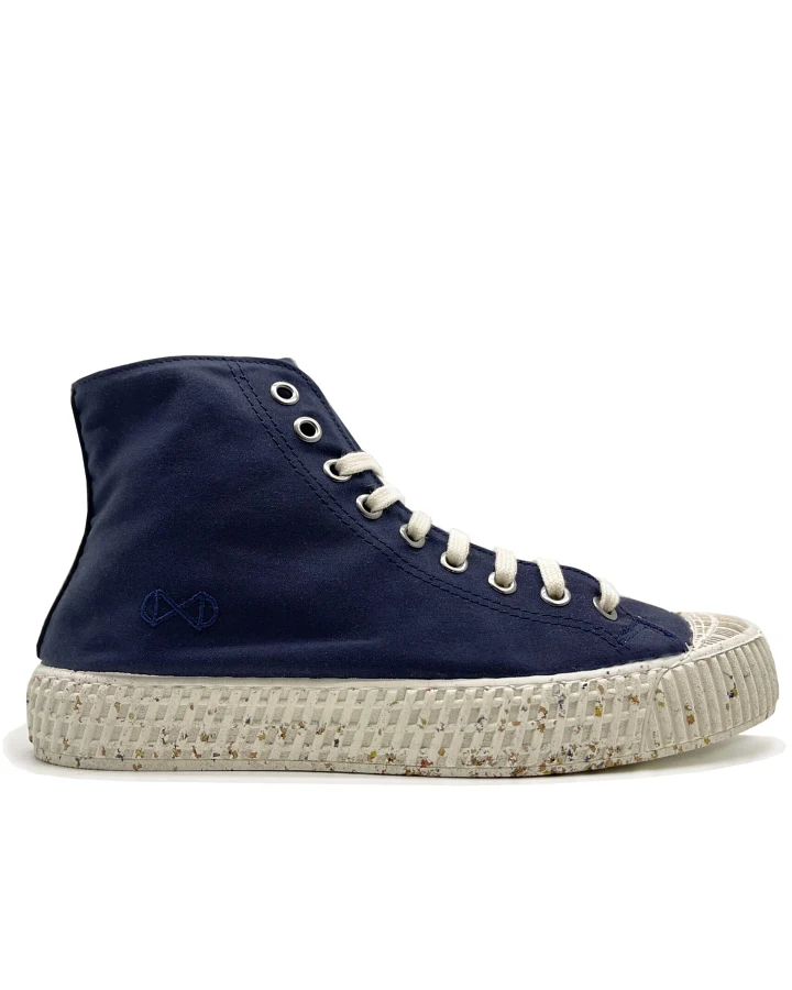 nat-2 Herren vegan Sneaker Mono Eta Wasserdicht Marineblau