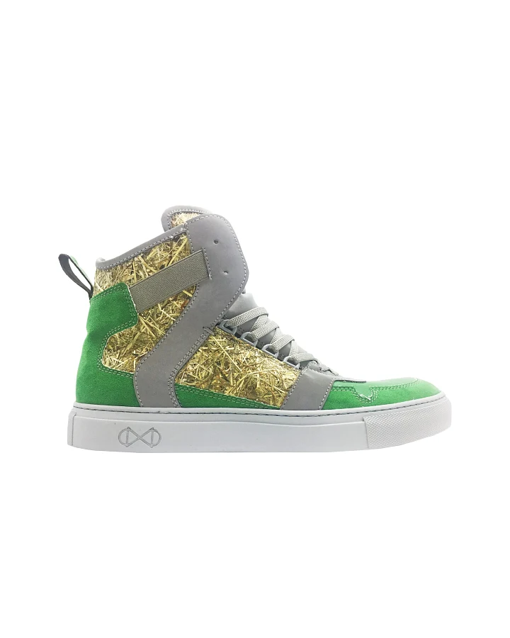 nat-2 Herren vegan Sneaker Hayfield Cube Almwiese Grün