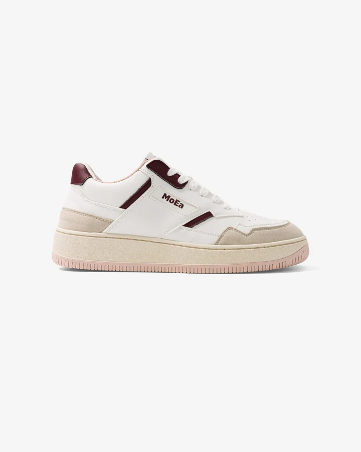 MoEa Herren vegan Sneaker Gen1 Trauben Weiß & Wein