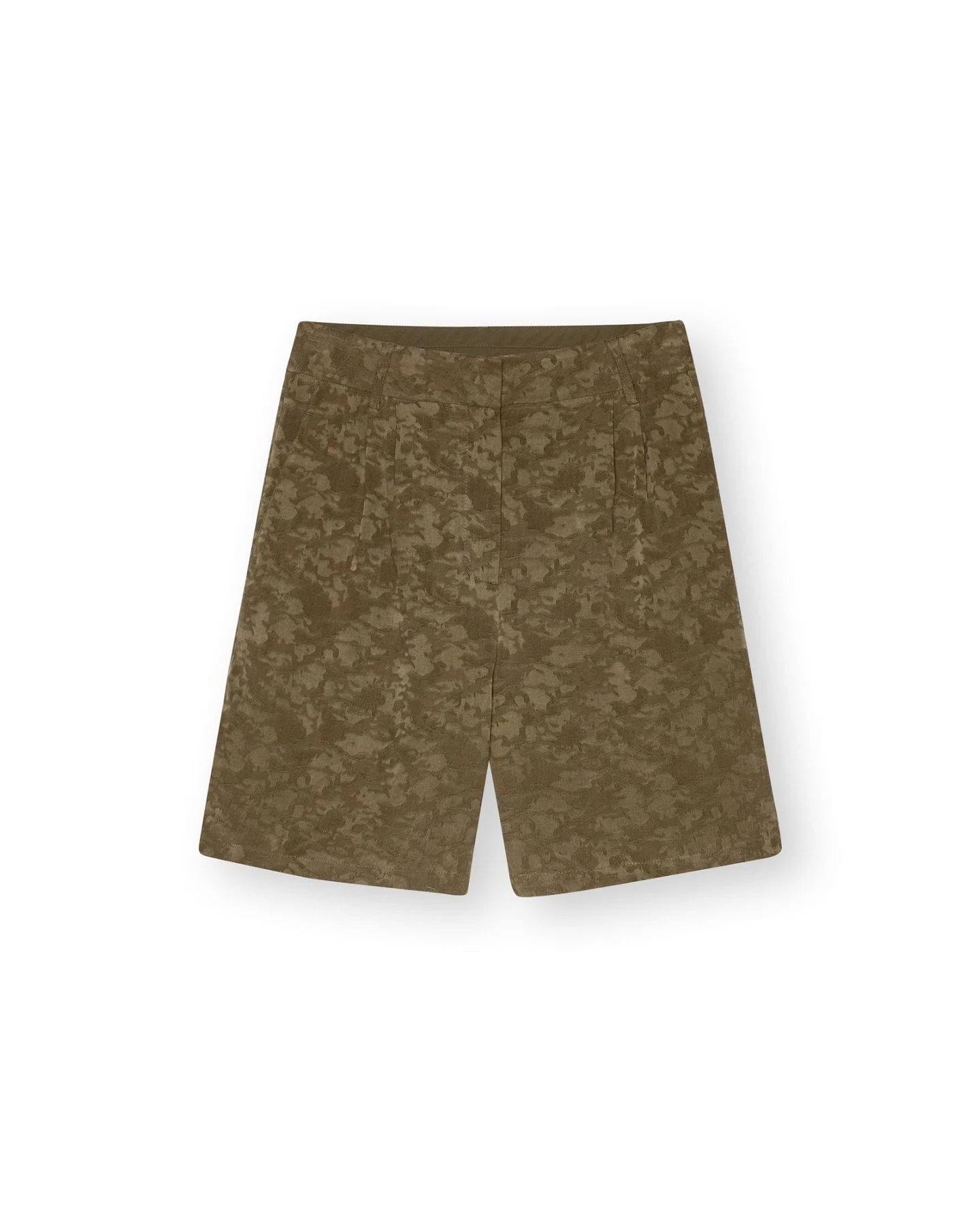 LOVJOI Damen vegan Kurze Hose Cabanaa Olivia Grün – Ansicht 2