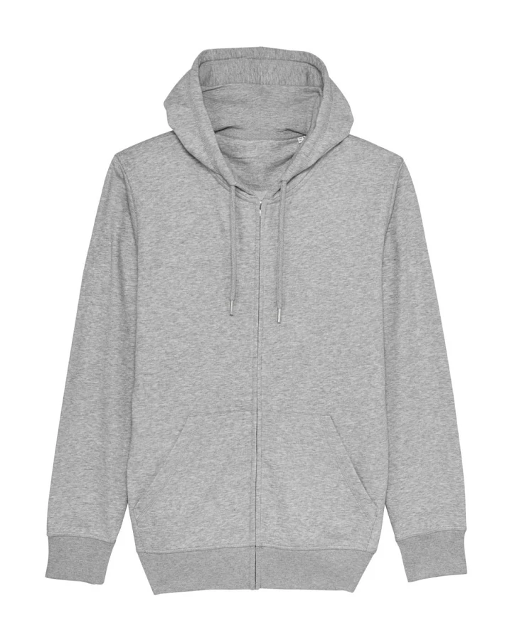 TORLAND Herren vegan Zip Hoodie Connector Heather Grey