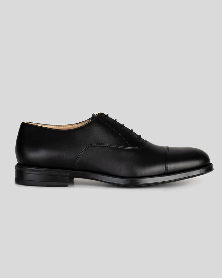 Solari Milano Herren vegan Oxford Schwarz