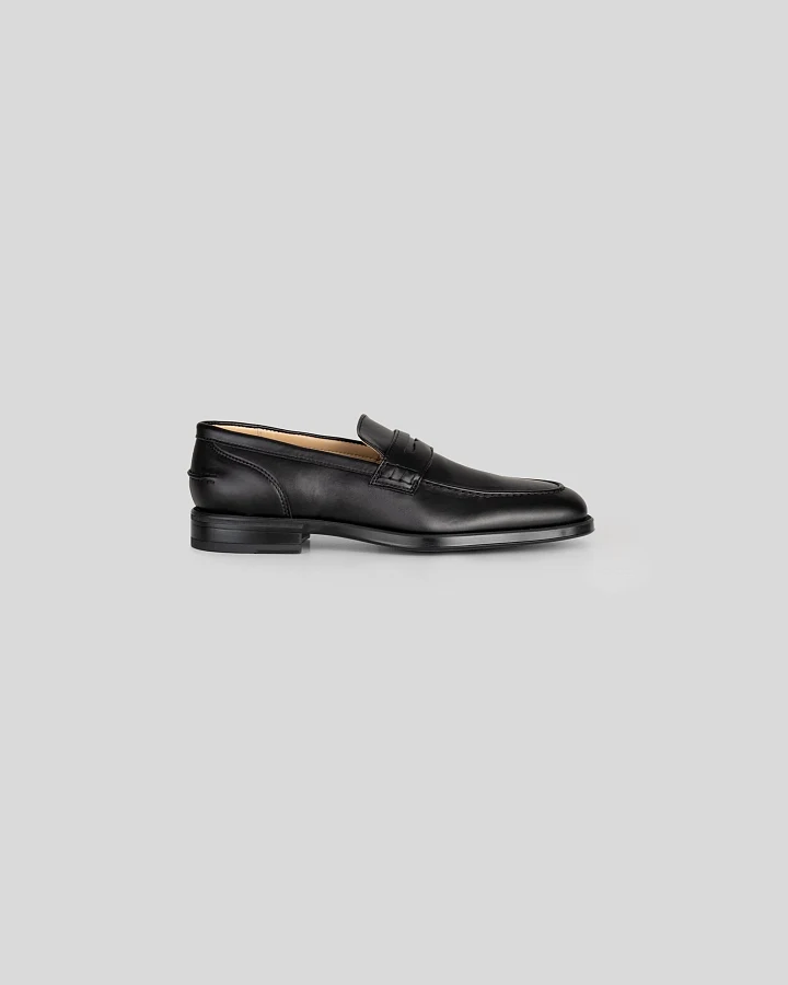 Solari Milano Herren vegan Loafer Schwarz