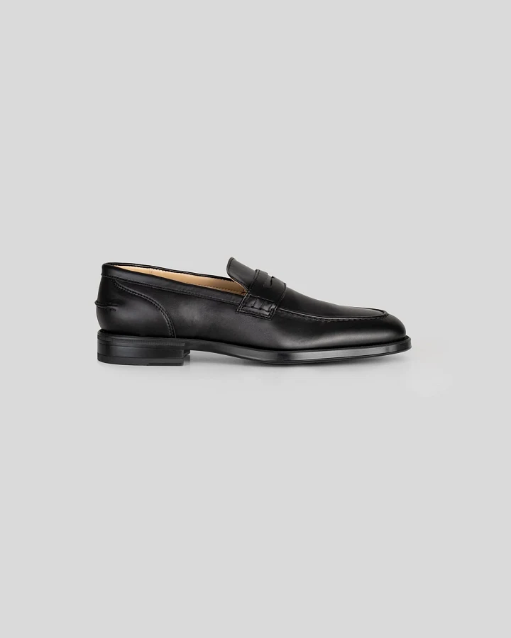 Solari Milano Herren vegan Loafer Schwarz