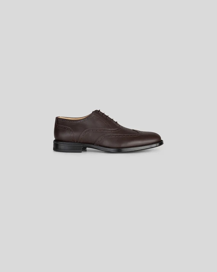 Solari Milano Herren vegan Oxford Brogue Braun