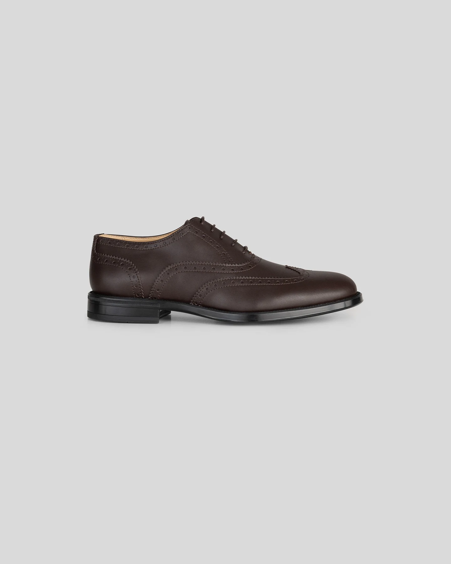 Solari Milano Herren vegan Oxford Brogue Braun – Ansicht 2